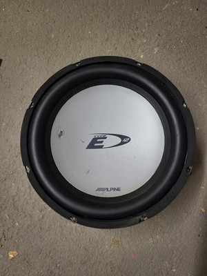 Alpine 12'' Subwoofer SWE 1243E 800 W Peak