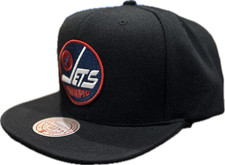 Men's Winnipeg Jets NHL Mitchell & Ness Playoff Win Day to Day Snapback Hat