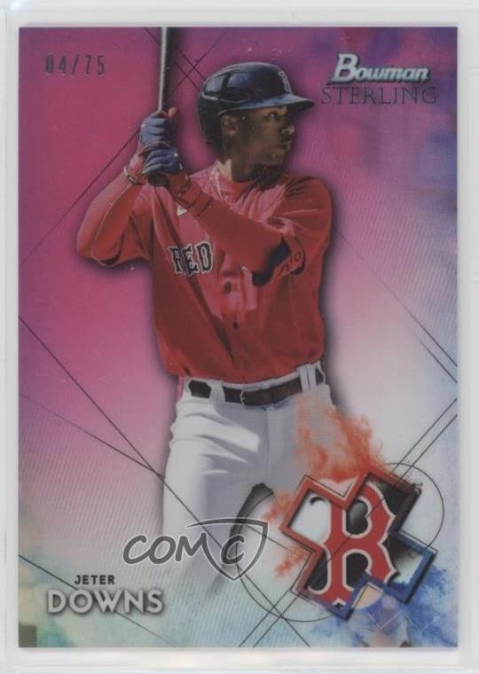 2021 Bowman Sterling Prospects Magenta Refractor 4/75 Jeter Downs #BSP-32 0c3e