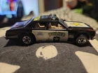 Vintage 1977 Hot Wheels Police 123 Black Rare “Radar Equipped” Original Old Car
