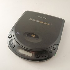 RARE Sony Discman D-220 Portable Mega Bass Compact CD Player - WORKS - FREE SHIP