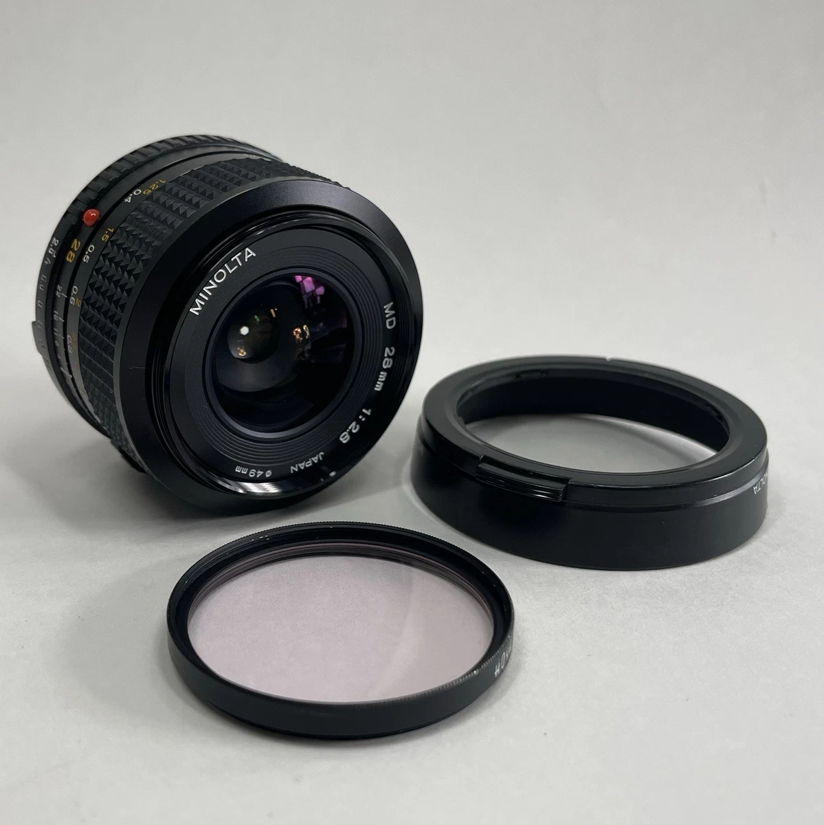 Minolta MD f/2.8 Camera Lenses 28mm Focal for sale | eBay
