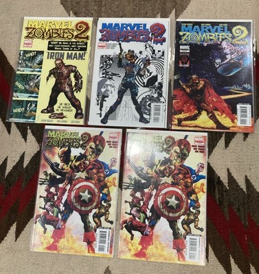 MARVEL ZOMBIES 2 #1x2 3-5 2007 Series ROBERT KIRKMAN  ARTHUR SUYDAM