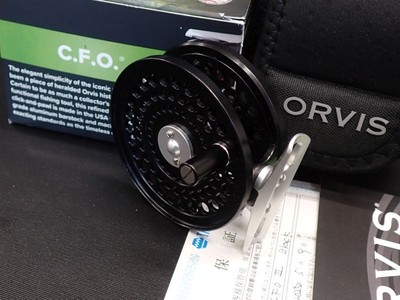 Orvis CFO III Black USA Fly Fishing Reel