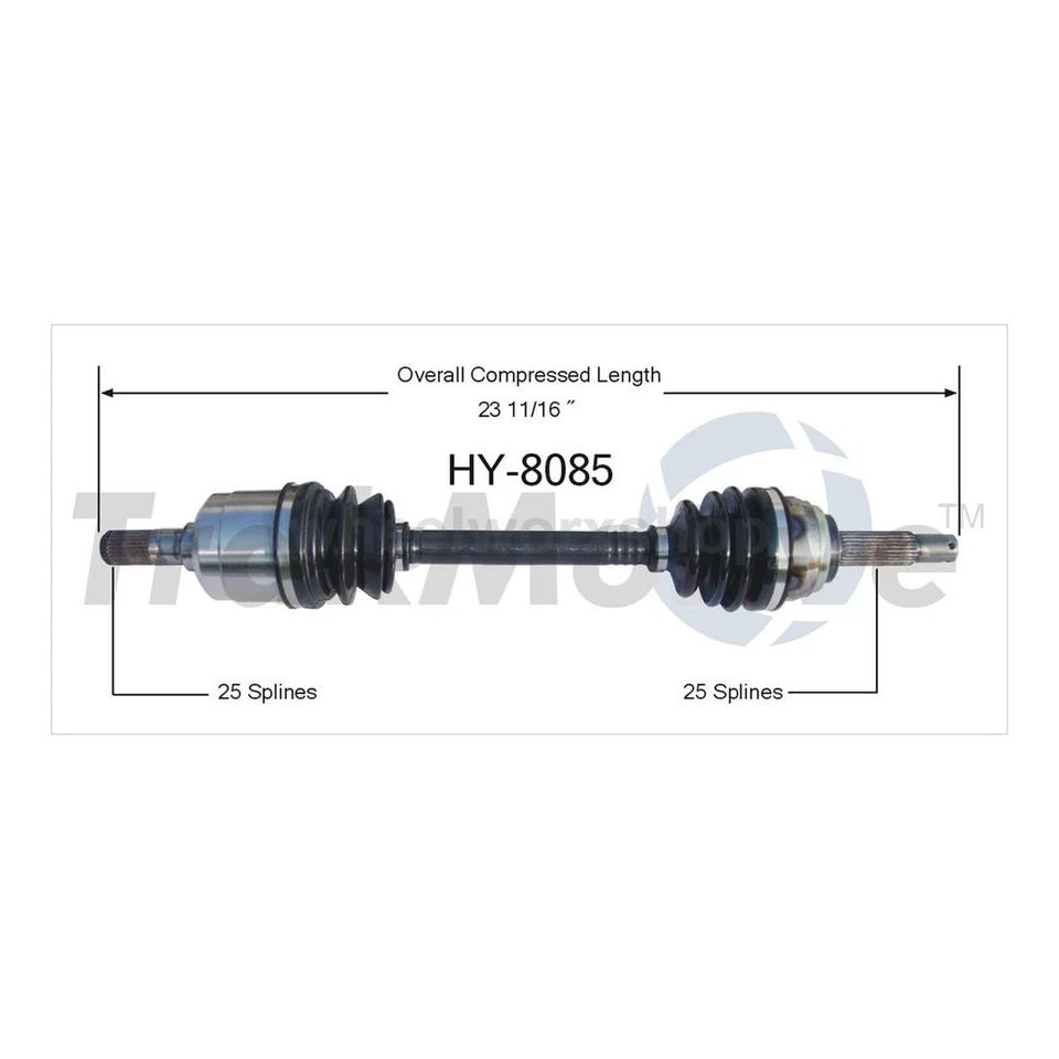 Junta CV eje delantero para Plymouth Colt 1,6 L automático 1987 1988 1989 Foto 2 de 3