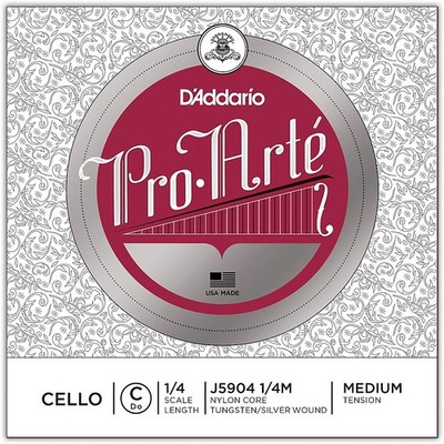 D'Addario ProArte Series Cello C String 14 Size