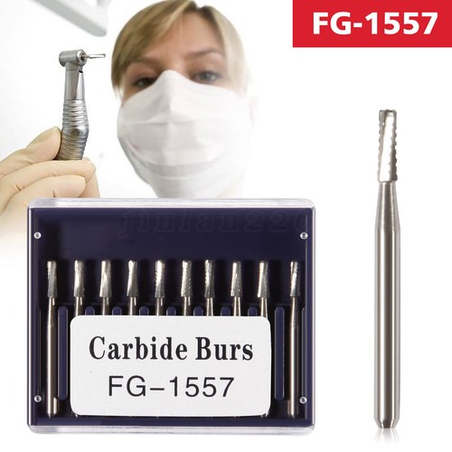 Dental Carbide Burs High Speed FG 19mm / Surgical FGOS FG SL 557 25mm - Picture 92 of 241