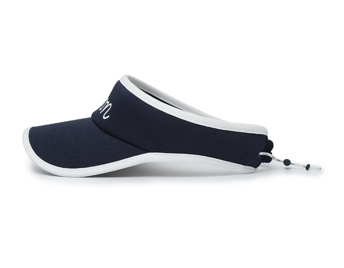 Malbon Golf] Woman's Mesh Visor - Navy | eBay