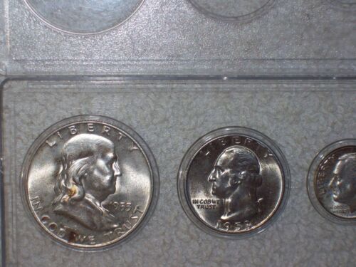 1953 D MINT SET CHOICE UNCIRCULATED ALBUM TONING - Picture 2 of 8