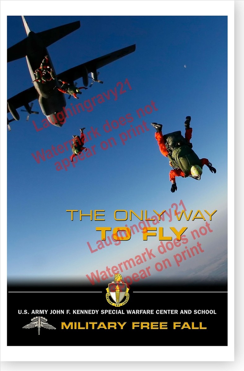 The Only Way To Fly Military Free Fall Special Forces Airborne