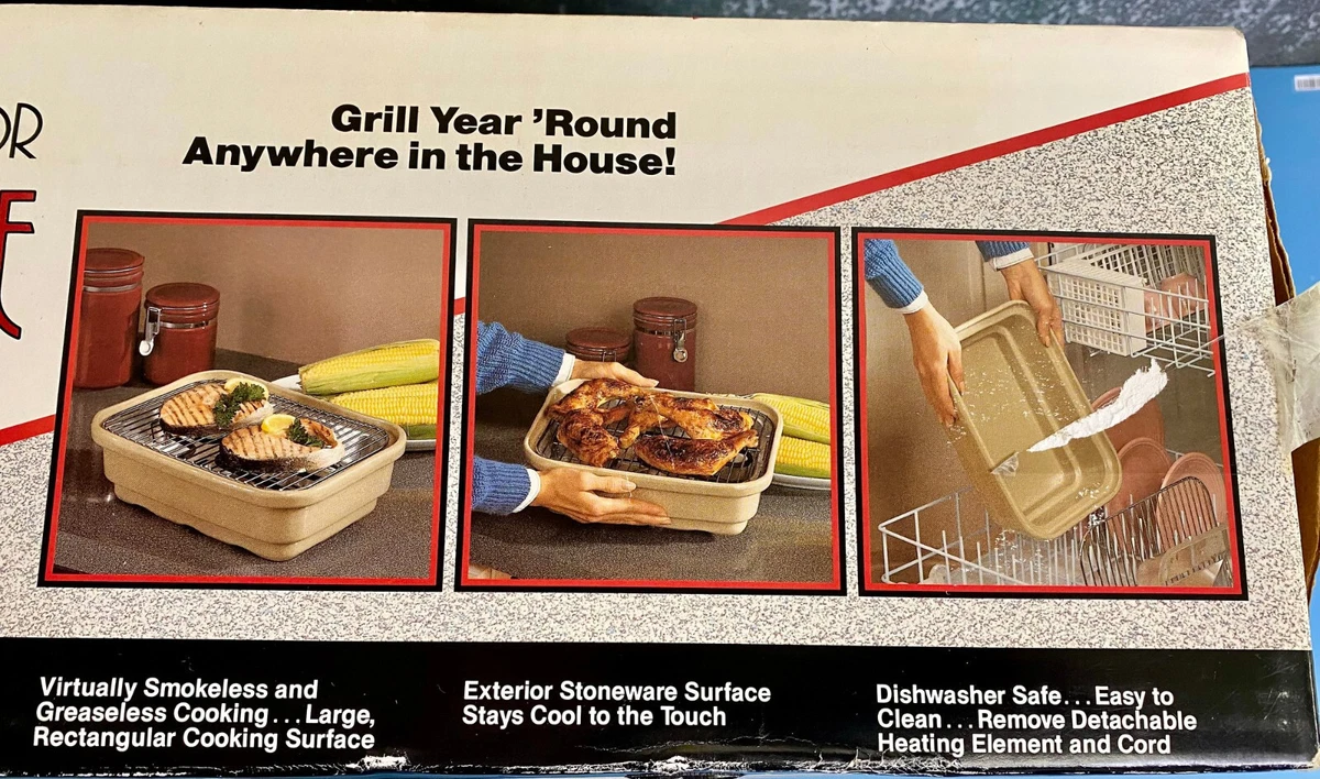 Contempra electric top indoor grill