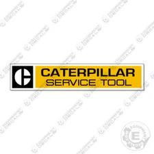 Fits Caterpillar Service Tool Decal (6" x 1.5") - 3M Vinyl Upgrade!