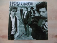 The Hooters Autogramme signed LP-Cover "One Way Home" Vinyl