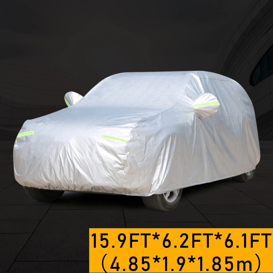 For Volkswagen Tiguan Full Car Cover Outdoor Sun Snow Dust Rain UV Protection US Foto 3 de 4