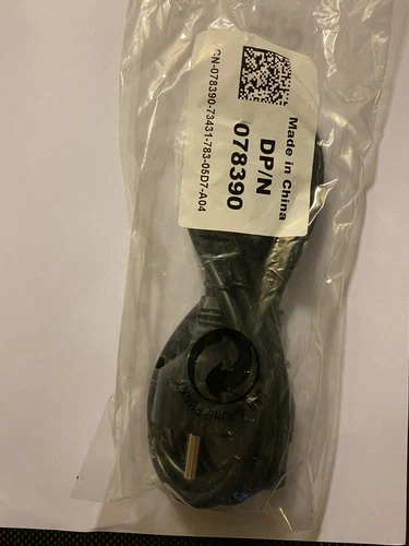078390 NEW ORIGINAL DELL AC 220V EXTRA LONG 6FT 2MT EU POWER KETTLE LEAD CORD