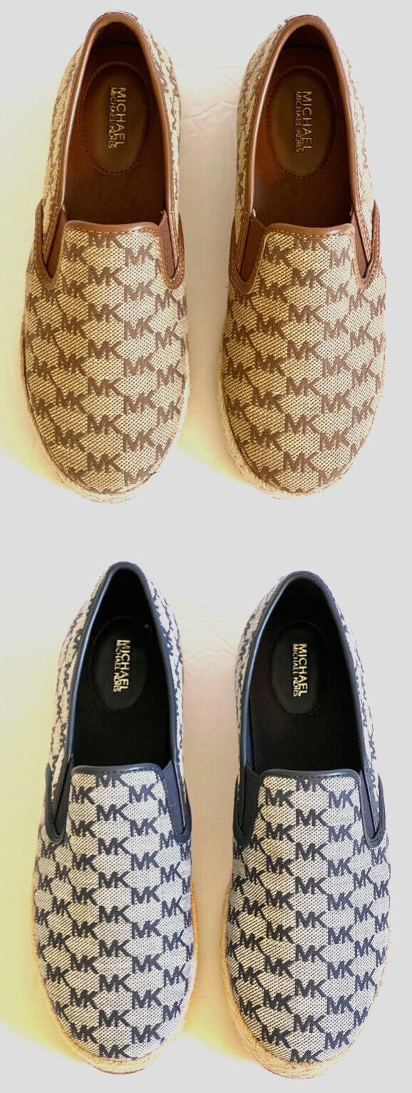 Женские жаккардовые эспадрильи-слипоны Michael Kors Bryson MK от Wome 8790₽