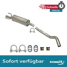 Mitteltopf für Opel Corsa B 1.2 1.4 1.6 1.5D 1.5TD 1.7D ab. 1993-, Auspuff