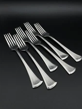  Lyon CREATION II Stainless Steel  Dinner Forks SET OF SIX   