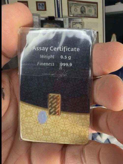 0.5 gram IGR Gold Bar - Istanbul Gold Refinery - 999.9 Fine in Sealed Assay -RME - Image 4 of 4