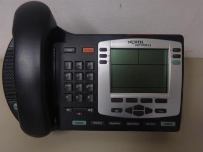 Nortel IP Phone 2004 NTDU92 6 Button Self Label VoIP Telephone