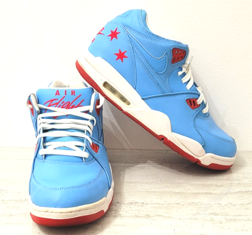 NIKE AIR FLIGHT 89 ALL STAR CHICAGO FASHIONABLE SPORT KICKS SNEAKERS SZ 12 - Picture 3 of 12