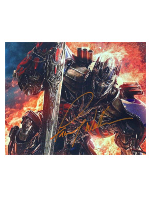 10x8'' Transformers Print Signed by Frank Welker With Monopoly Events COA