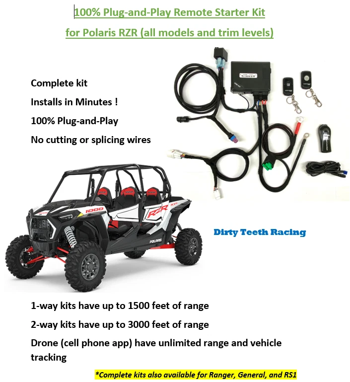 Remote start for polaris on sale ranger