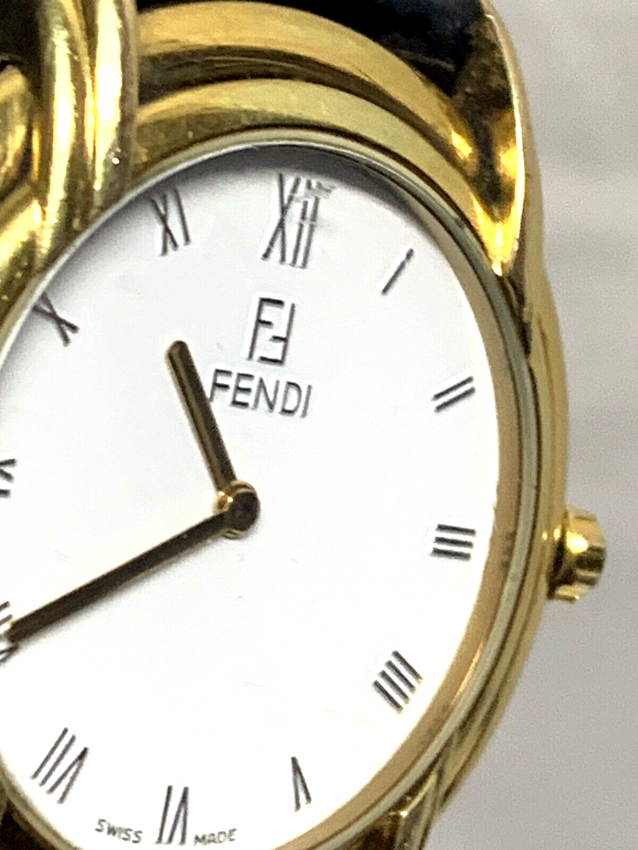 Fendi watch 300G Quartz Gold tone Mens | eBay Fendi watch 300G Quartz Gold tone Mens | eBay