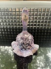 BEAUTIFUL Fenton Pink Iridescent Hobnail Design Glass Bell 5.5"H