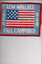 1964 Lew Wallace Fall Camporee patch