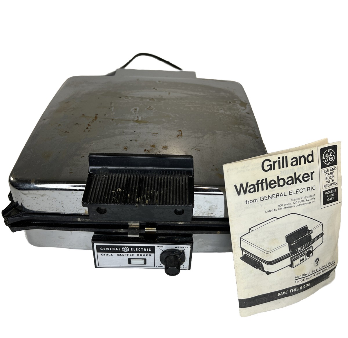 キッチン家電 USA vintage waffle maker GeneralElectric s-l400.jpg