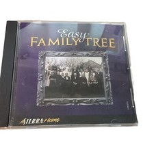 Family Tree CDROM EASY Genealogy Record Data Base Create Edit SIERRA 1998 PC 3.1