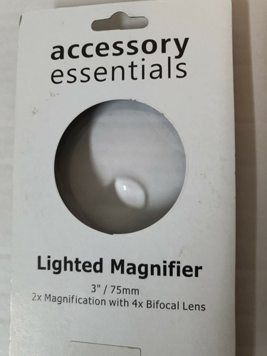 Accessory Essentials 3" ( 75mm ) Lighted Magnifying Glass NEW . - Picture 12 of 12