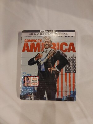 Coming to America (Steelbook Bluray Ultra HD 4K, 1988) New Seqled
