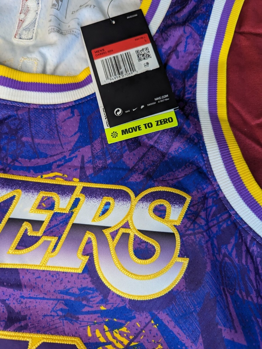 Nike Lebron James Lakers Jersey King MVP Rookie of Year
