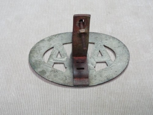 AAA Early Maine Automobile Association Porcelana Insignia Placa Topper RARO - Imagen 10 de 14