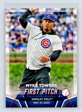 Myke Towers 2024 Topps Series 2 First Pitch #FP-2