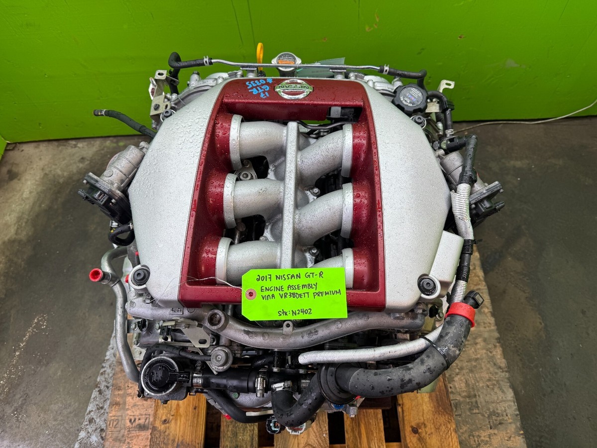 2017 NISSAN GTR R35 OEM VR38 COMPLETE 3.8 ENGINE MOTOR 43K | eBay