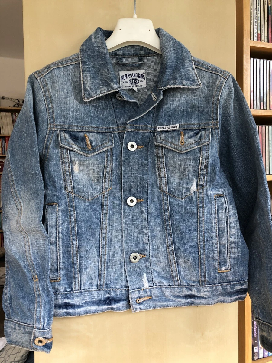 Giubbotto clearance jeans bambino