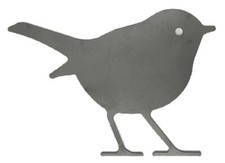 Silhouette Robin Bird Springtime .075" Thickness Steel Flat Solid Metal MC1494