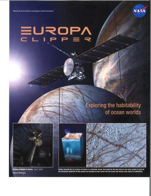 JPL NASA EUROPA CLIPPER MISSION PHOTO