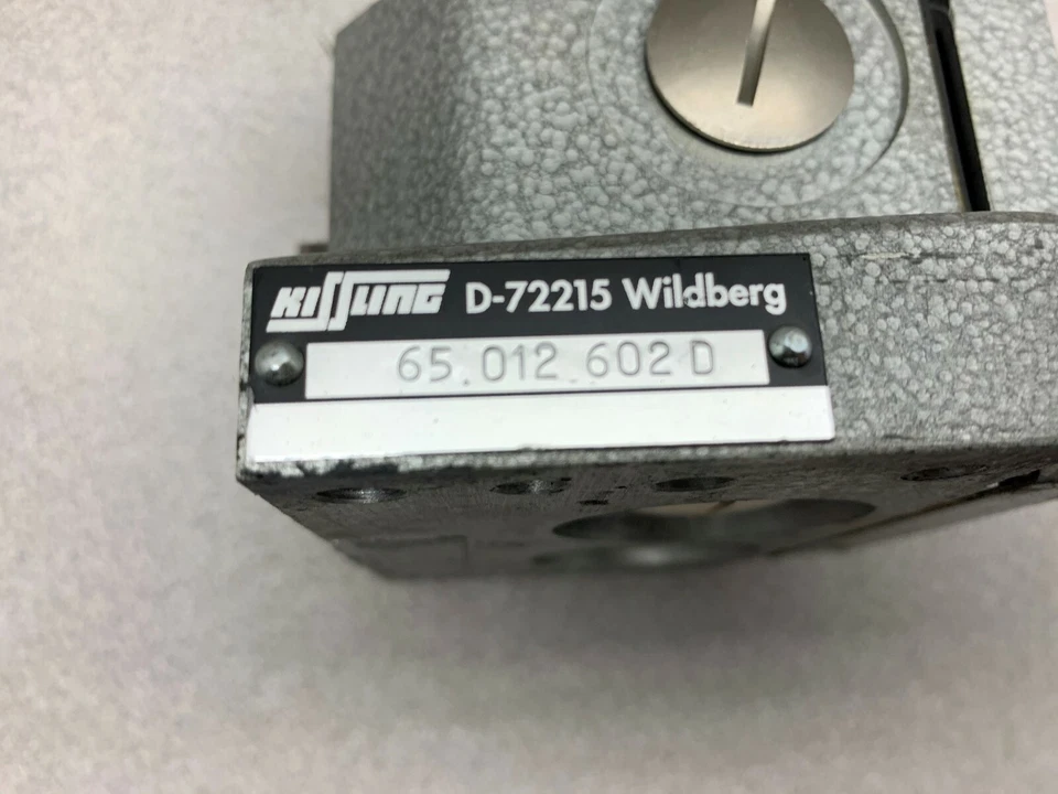 NEW NO BOX KISSLING SWITCH 65.012.602D - Image 2 of 2