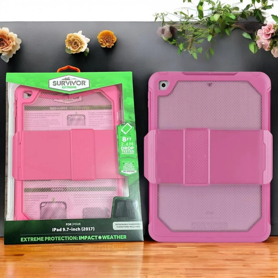 Griffin iPad 6th/5th/Air 1st Generation Case 9.7-inch 360 Kids Shockproof Cover - Image 2 of 4