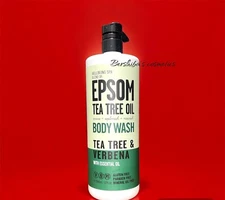 WELLBEING SPA EPSOM ~ TEA TREE & VERBENA Essential Oil Revive BODY WASH