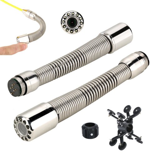 Pipe Inspection Camera DVR 9" Monitor AHD 1080P Sewer Video Camera IP68 16GB - Picture 10 of 13