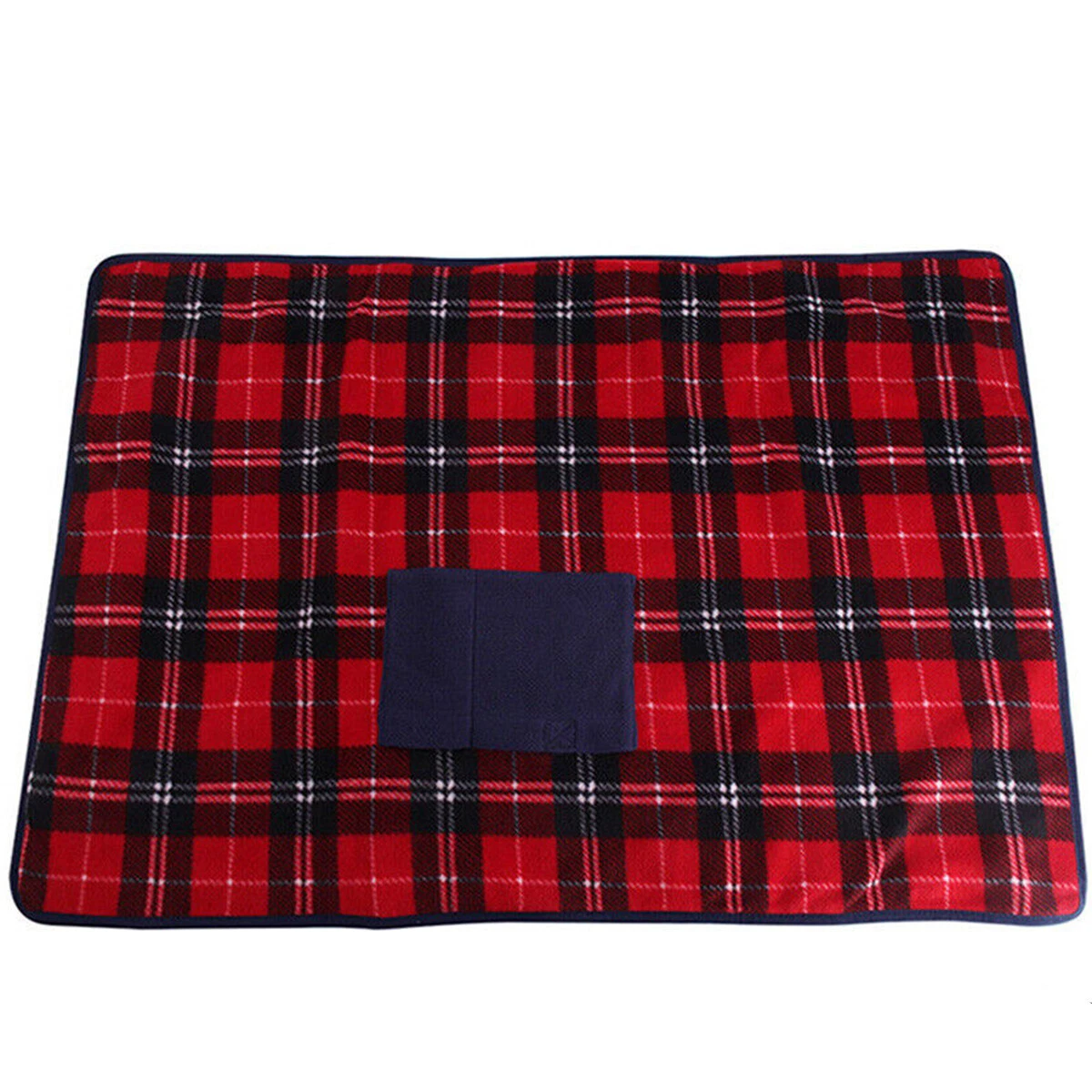 Portable USB Electric Heated Blanket Car Office Winter Warm Blanket  W/Pocketed | eBay