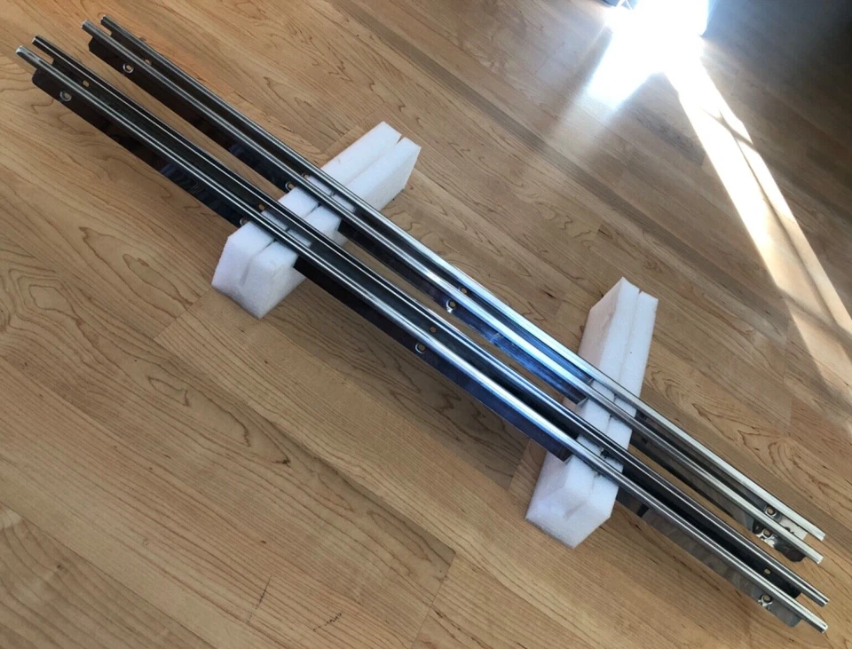 1967 Skylark GS 400 Stainless Upper Door Panel Trim Moldings GM A-Bodies 64-67? Foto 2 de 4