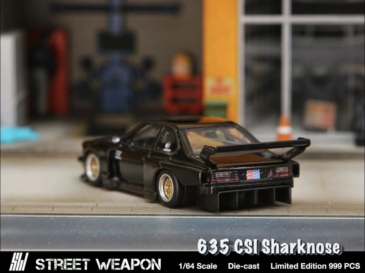 FEB 2025 SW STREET WEAPON 1/64 BMW E24 635 CSI Sharknose