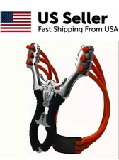 Hondilla para Caza al Aire libre Resortera multifuncional con banda de goma