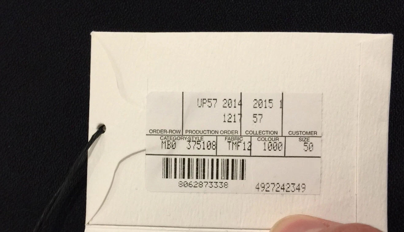 Parka con cappuccio oversize Balenciaga Paris nuovo con etichette cotone nero 50 grandi $1715